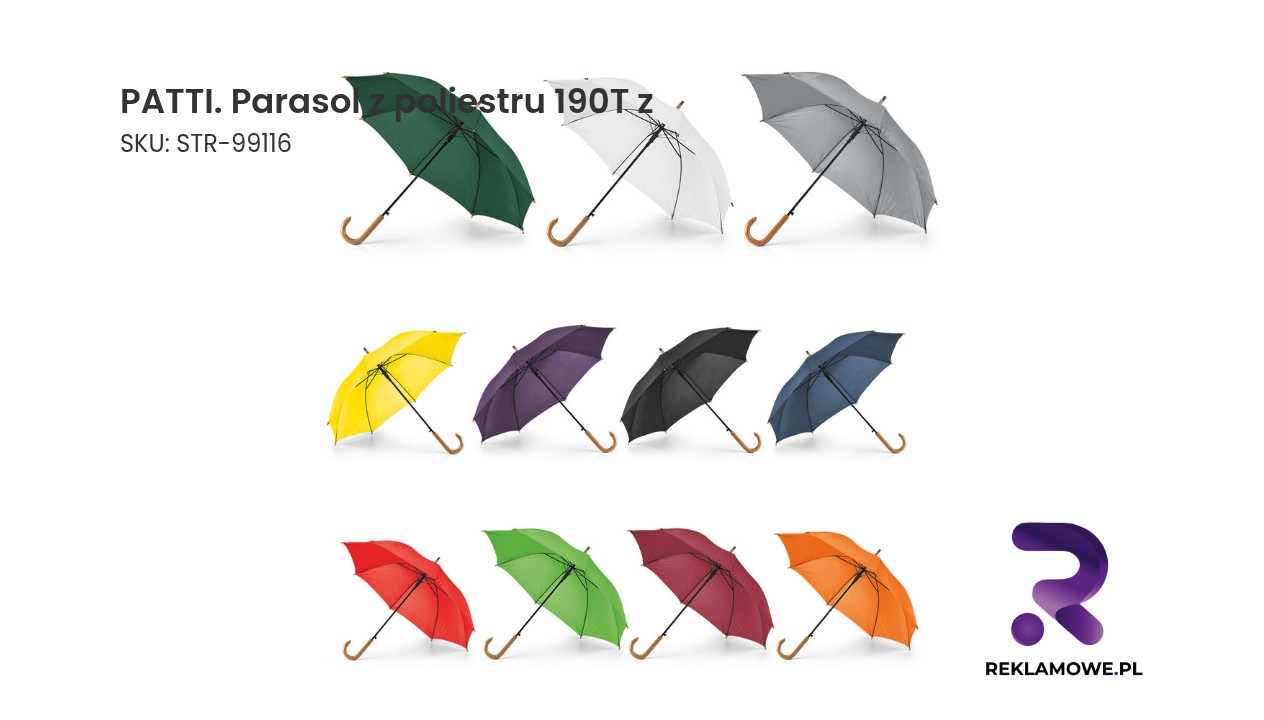 PATTI Parasol z poliestru 190T