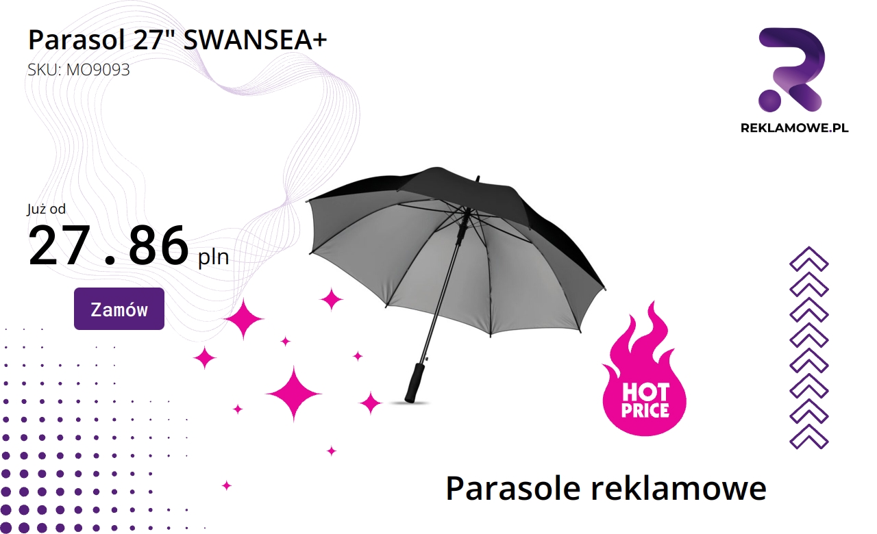 Parasol 27 cali SWANSEA+