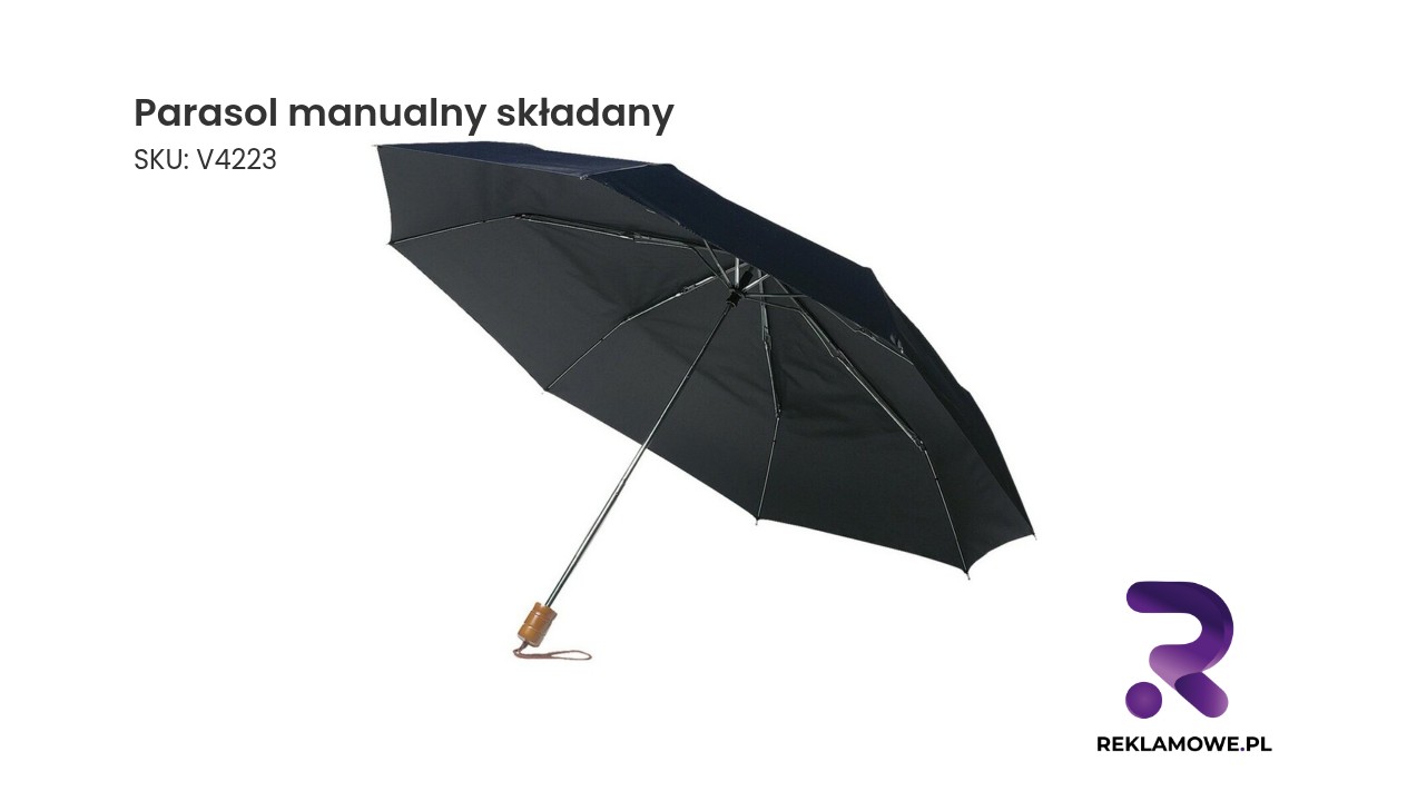 Parasol manualny składany