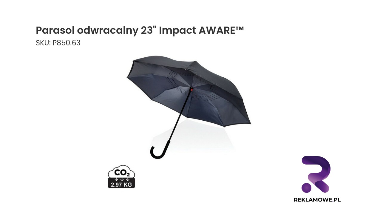 Parasol odwracalny 23 cali Impact