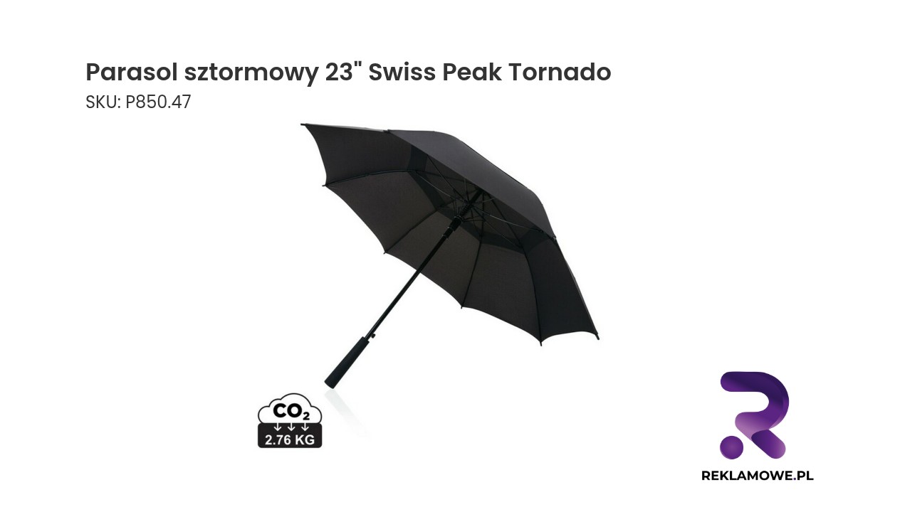 Parasol sztormowy 23 calowy Swiss Peak