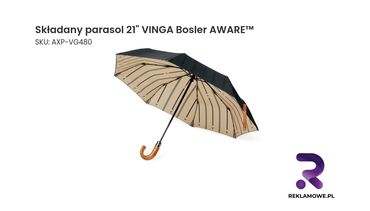 Składany parasol 21 cali VINGA Bosler