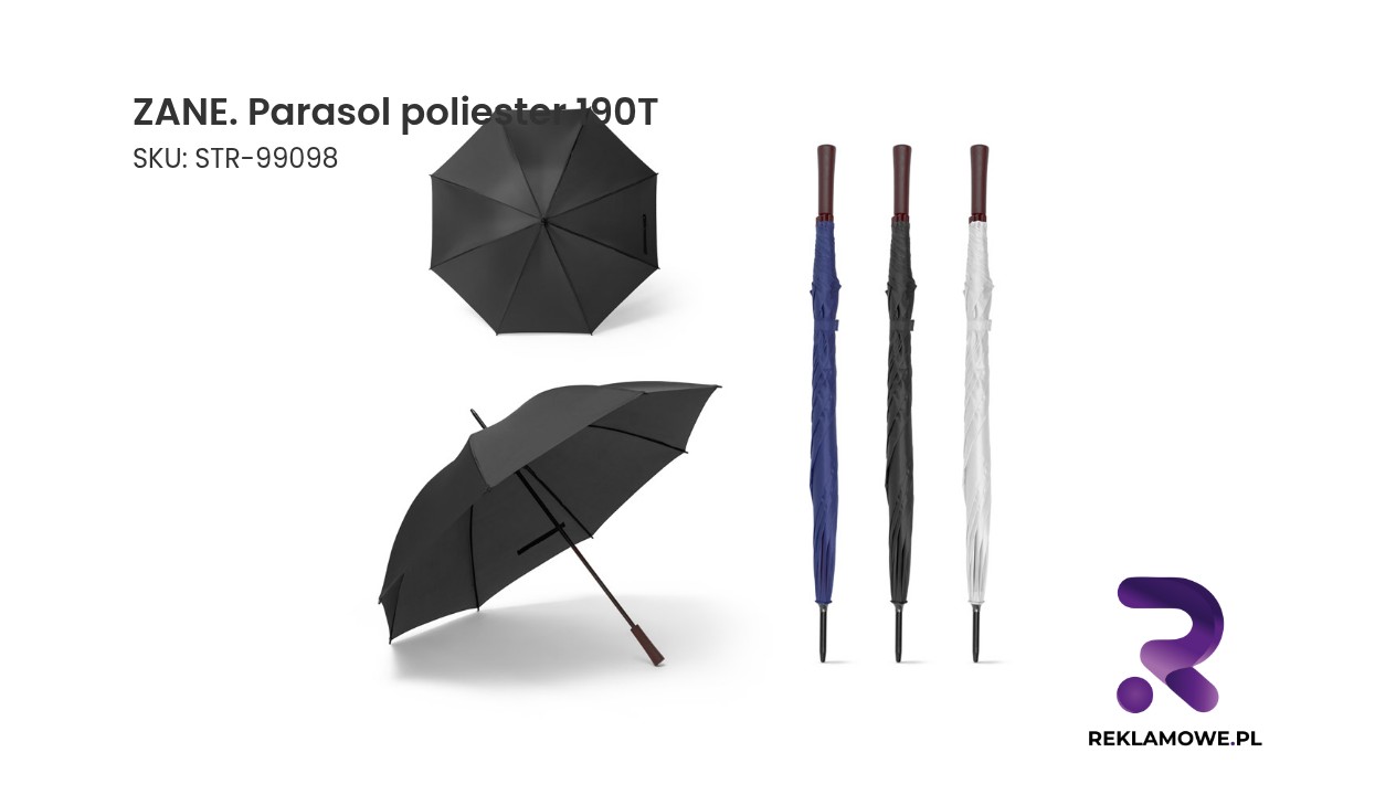 ZANE. Parasol, poliester 190T ZANE Parasol wykonany z poliestru 190T