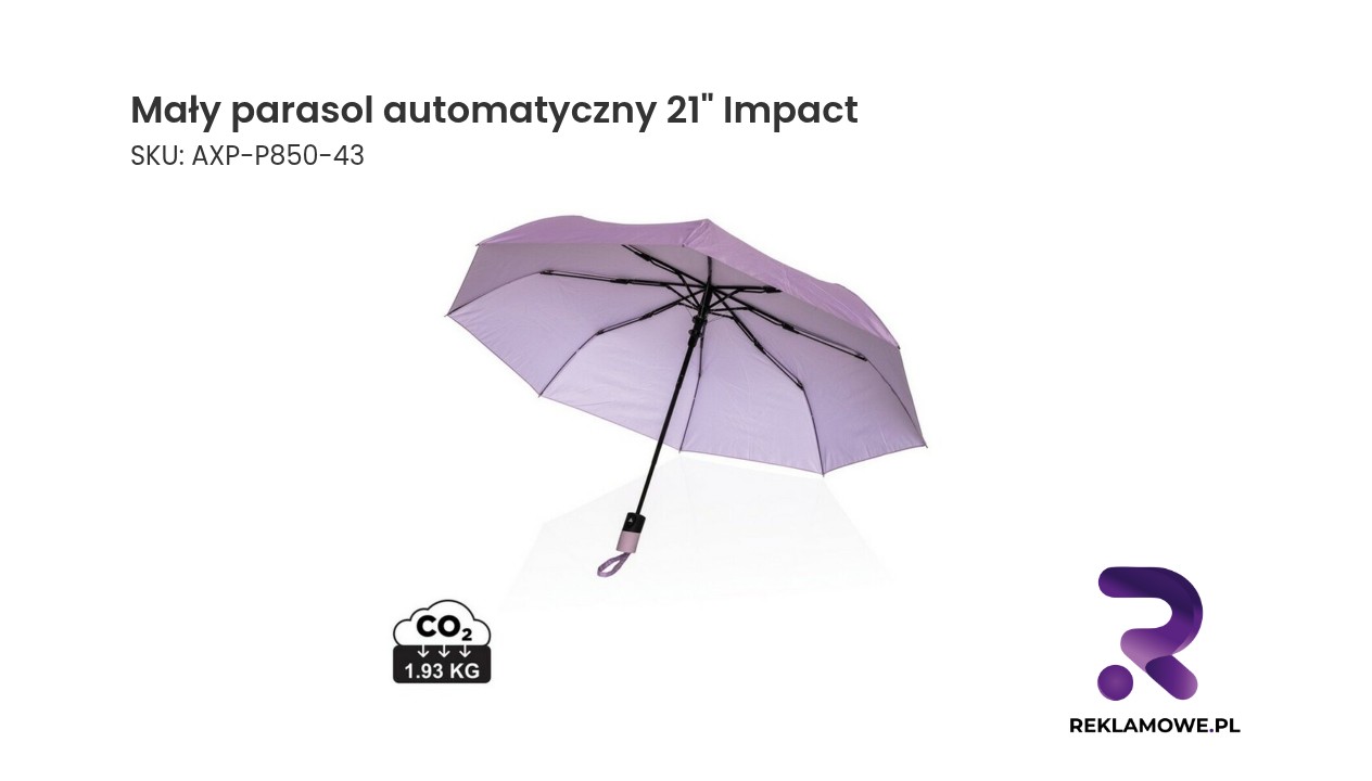 Mały parasol automatyczny 21 cali