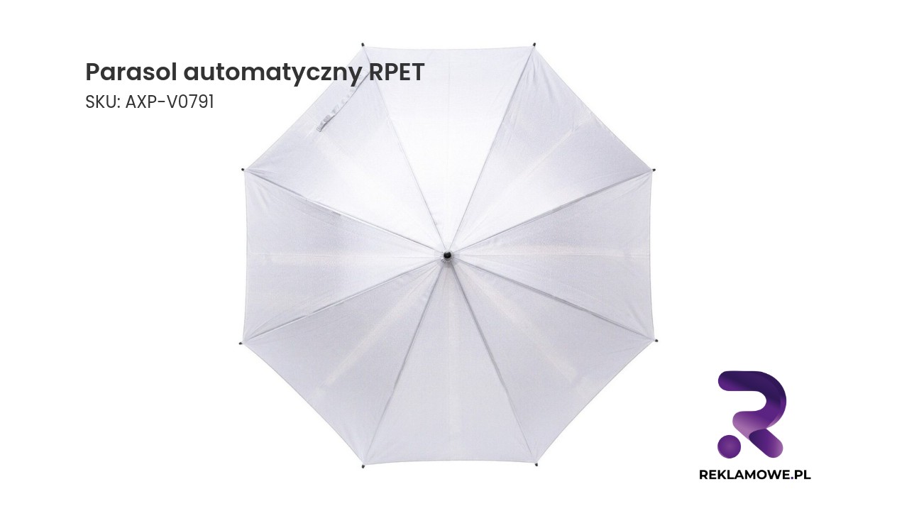 Parasol automatyczny RPET Parasol automatyczny wykonany z recyklingowanego PET