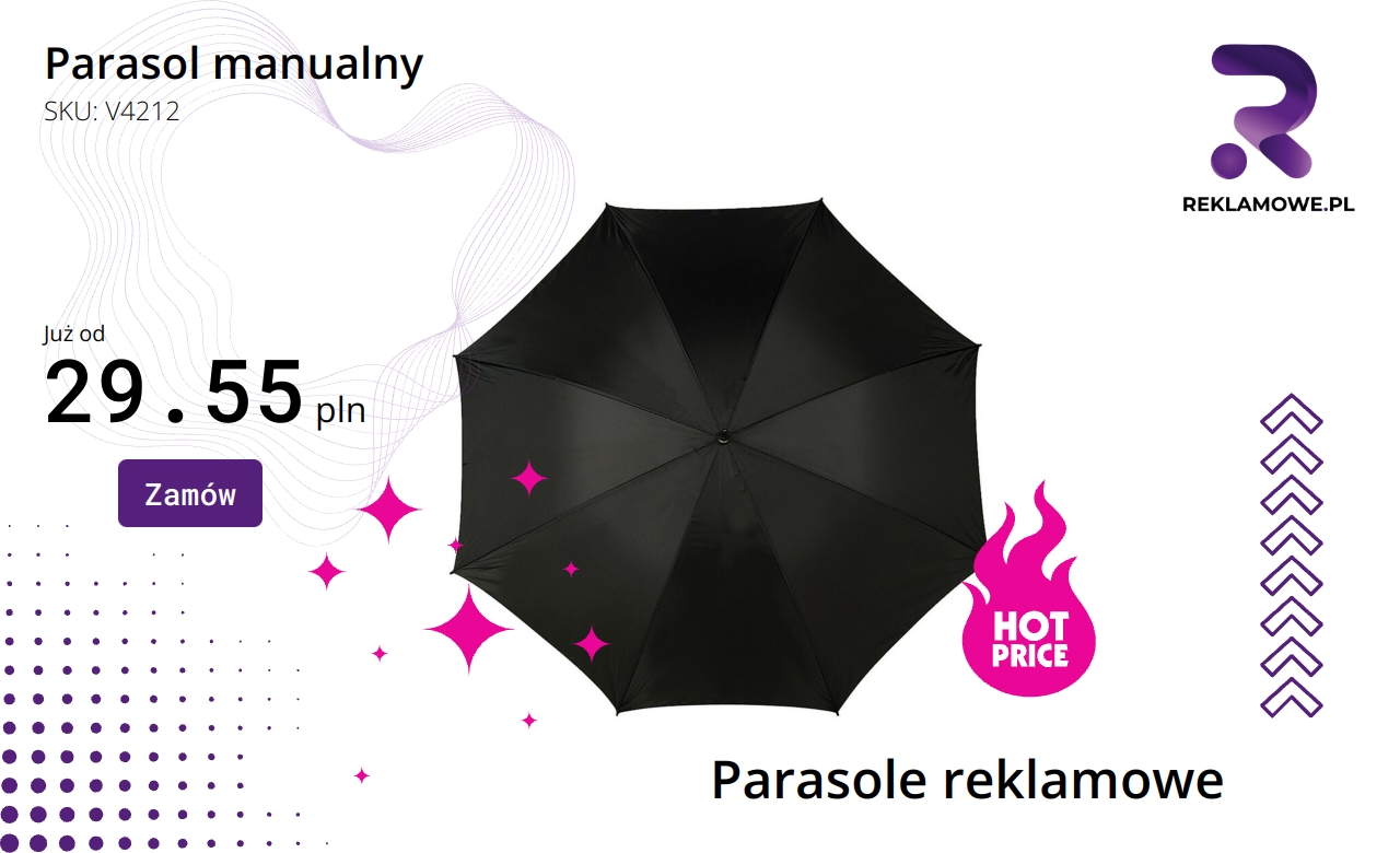 Zdjęcie parasola manualnego