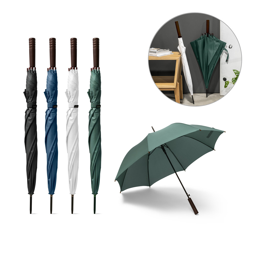 APOLO. Parasol poliestru pochodzącego (100% rPET) pongee z automatycznym otwieraniem 99149_set