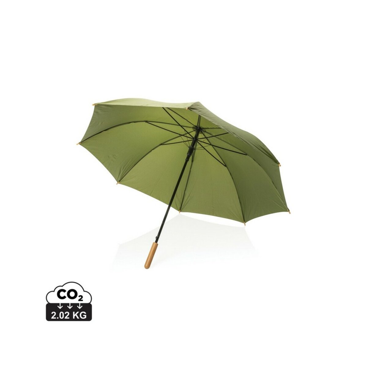 Bambusowy parasol automatyczny 27" Impact AWARE™ rPET P850.661_S_0