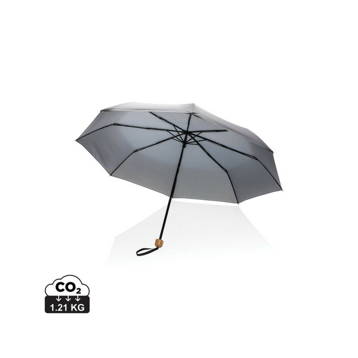 Mały bambusowy parasol 20.5" Impact AWARE™ rPET P850.571_S_0