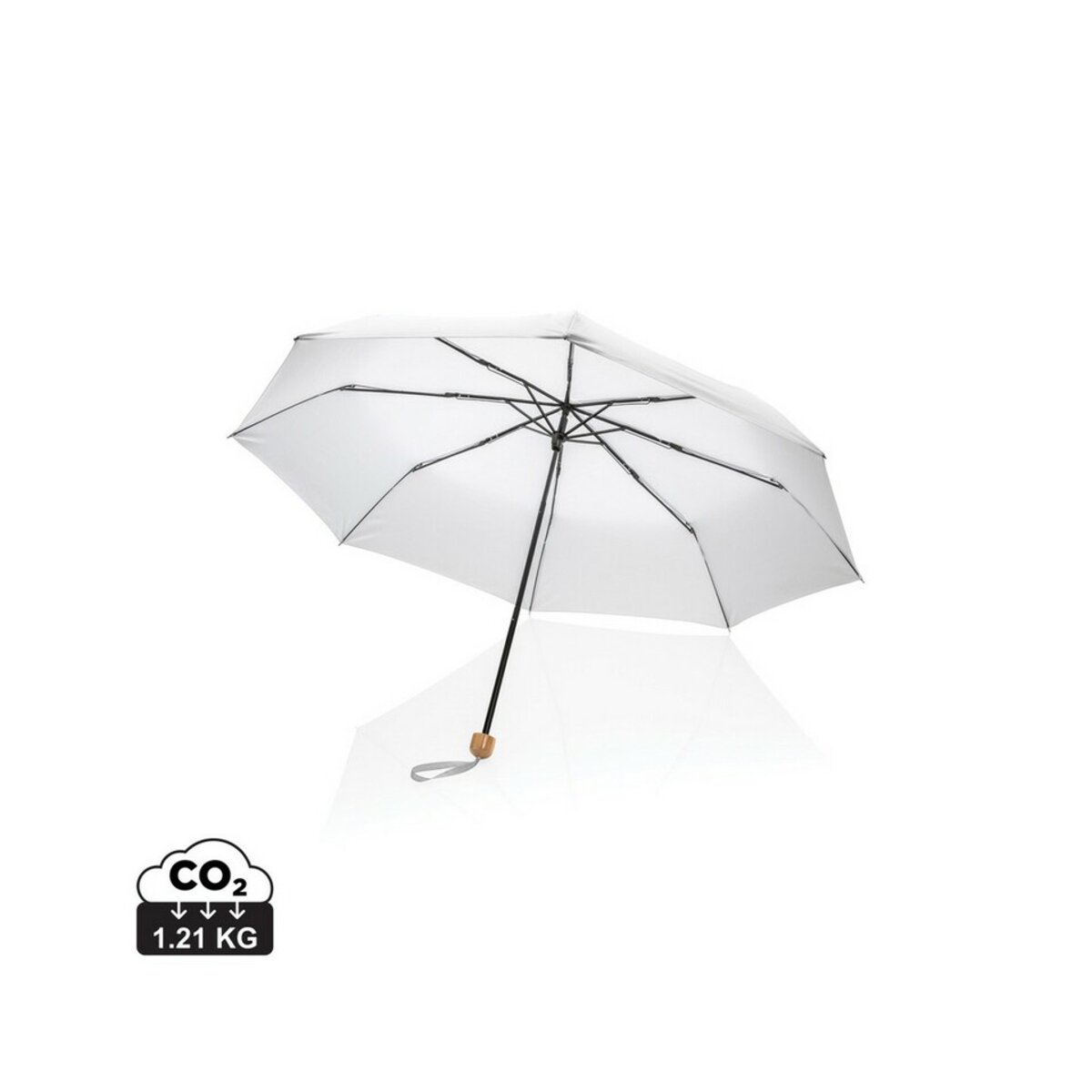 Mały bambusowy parasol 20.5" Impact AWARE™ rPET P850.571_S_0