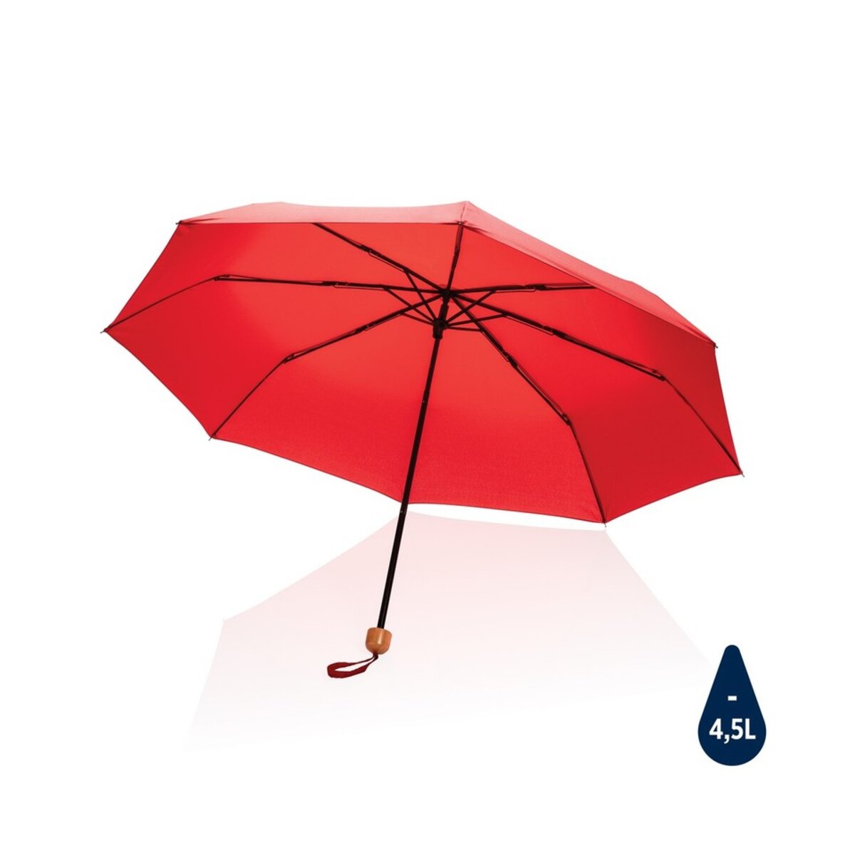 Mały bambusowy parasol 20.5" Impact AWARE™ rPET P850.571_S_0