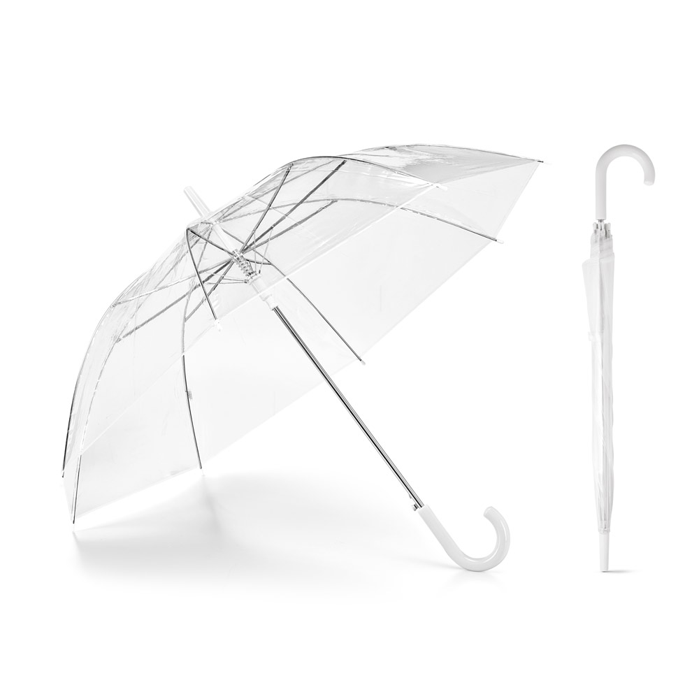 NICHOLAS. Przezroczysty parasol POE z automatycznym otwieraniem 99143_set
