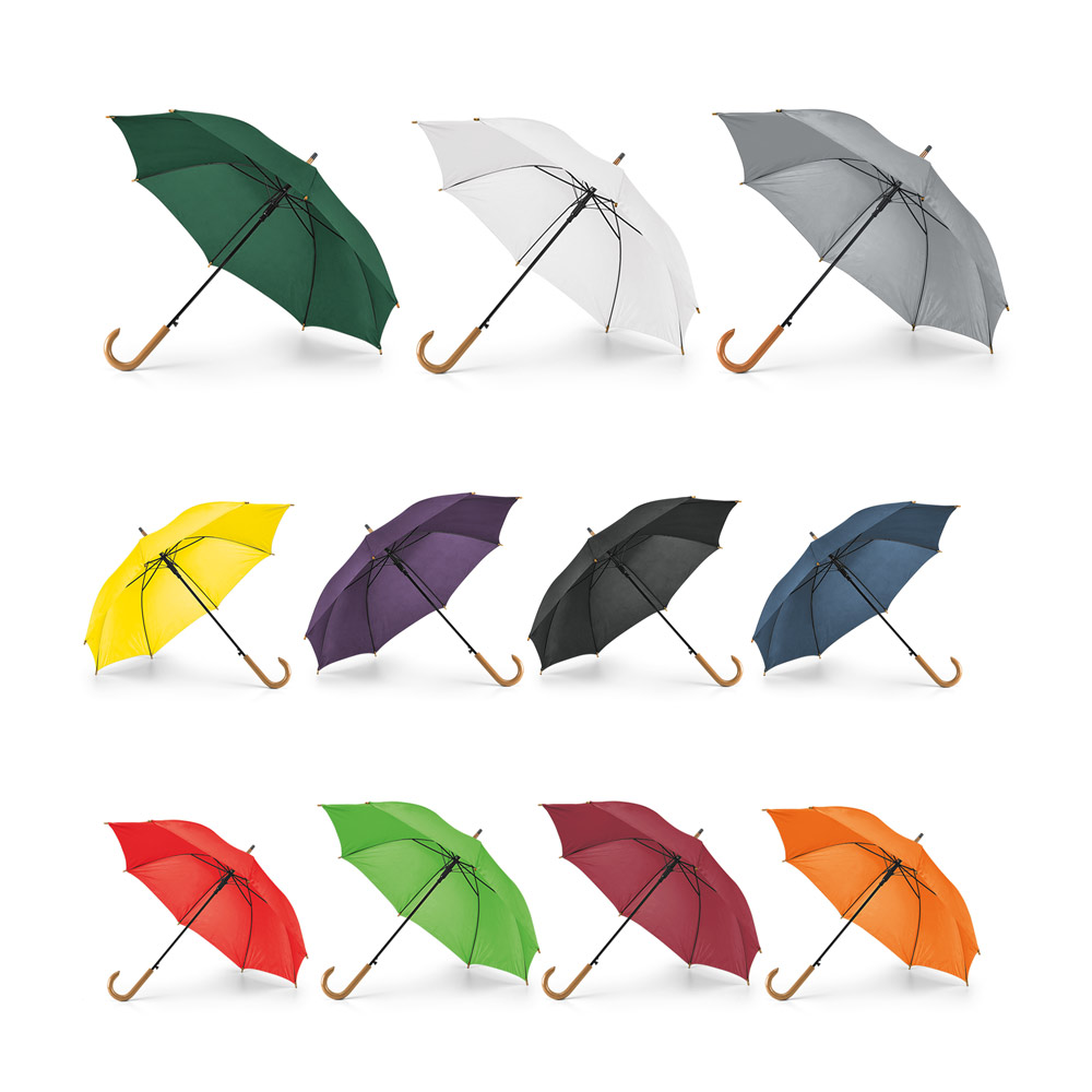 PATTI. Parasol z poliestru 190T z automatycznym otwieraniem 99116_set