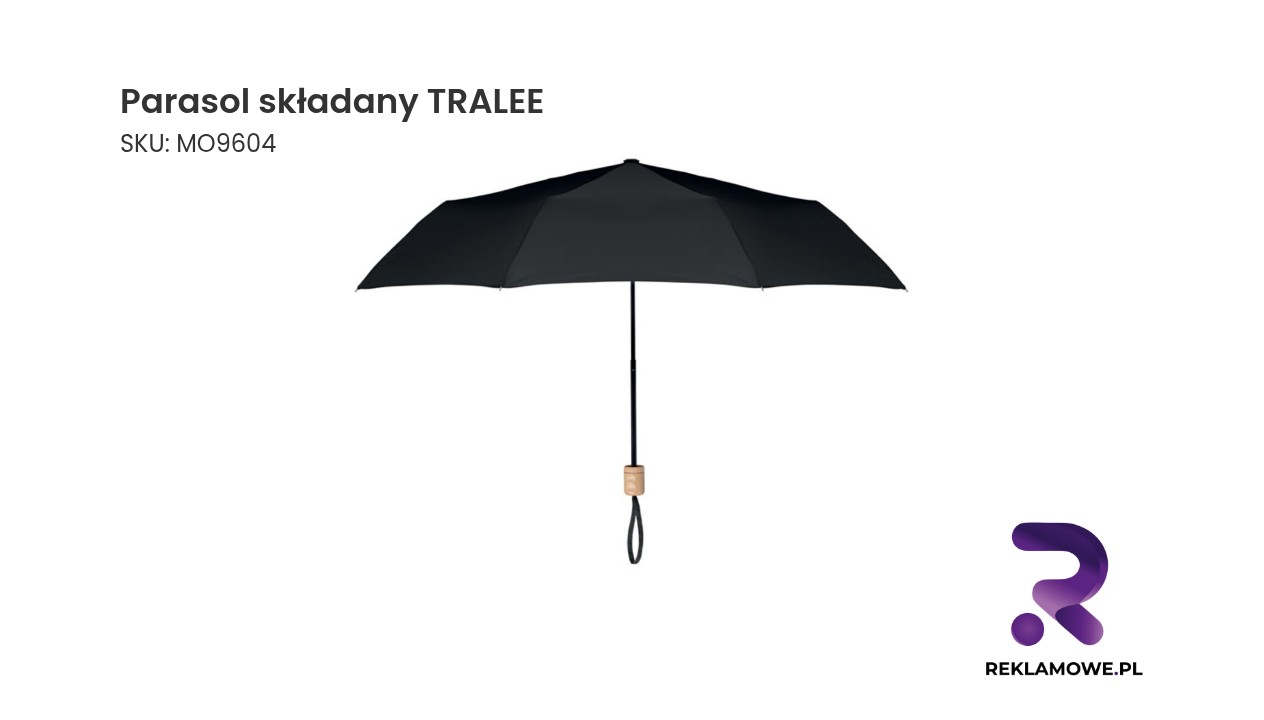 Parasol składany TRALEE Parasol składany TRALEE – kompaktowy parasol przeciwdeszczowy