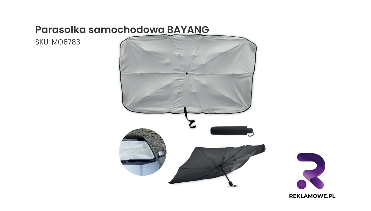 Parasolka samochodowa BAYANG do ochrony przed słońcem